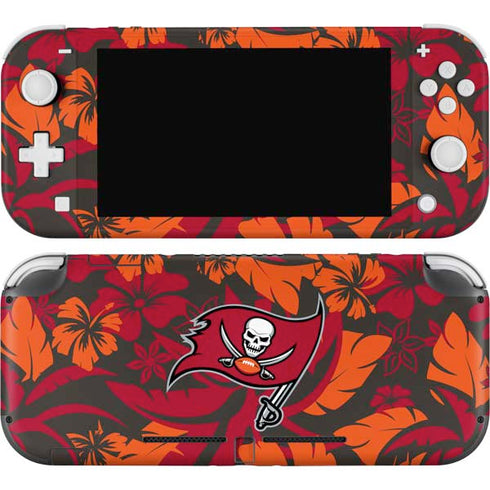 NFL Tampa Bay Buccaneers Tropical Print Nintendo Switch Lite Skin